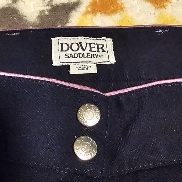 DOVER SADDELRY Lined Equestrian Breeches Size 40 - Picture 4 of 6